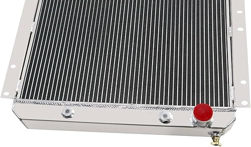 Miniatura 5 de Radiador de aluminio de 4 filas para Toyota Land Cruiser FJ40 4.6L 3.9L L6 1958-1984 AT, radiador de repuesto, radiador de aluminio, radiador