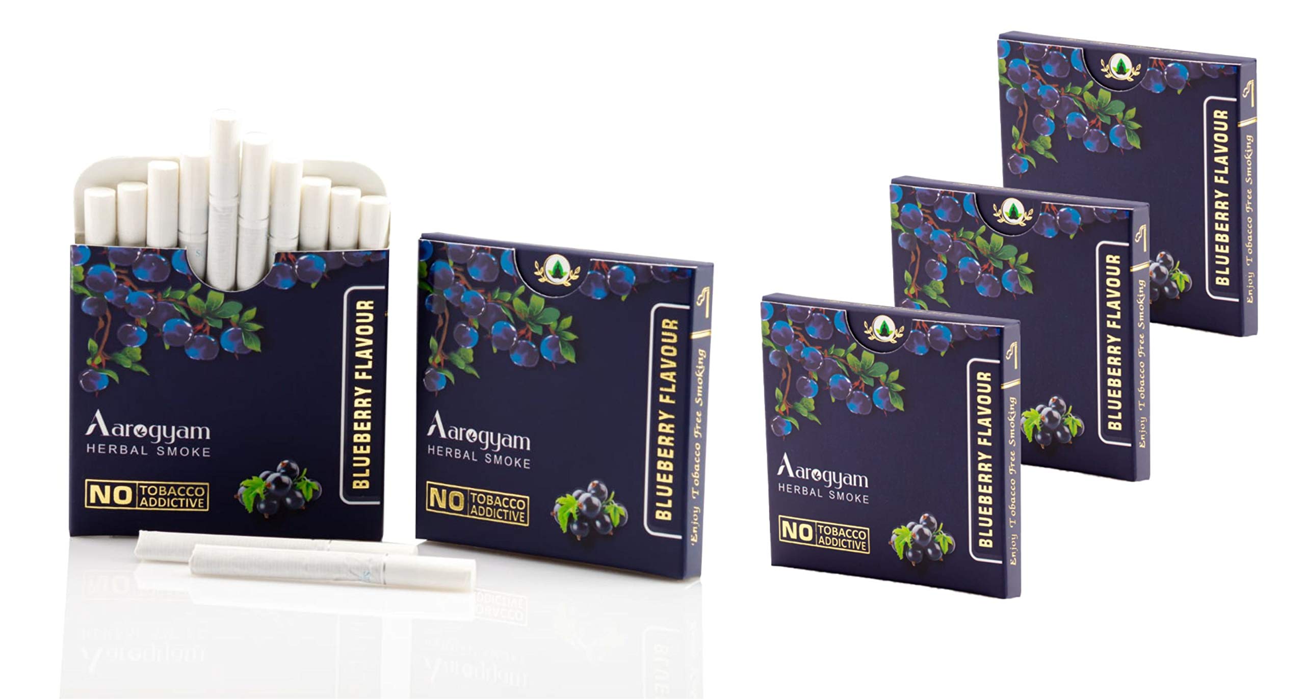 Buy Aarogyam Herbals 100% Tobacco & Nicotine Free Cigarette for Relieve  Stress & Mood Enhance Product for Smokers