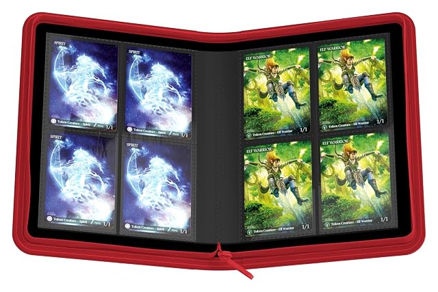 Foto 7 de 8 de Ultimate Guard 4-Pocket ZipFolio XenoSkin Rojo