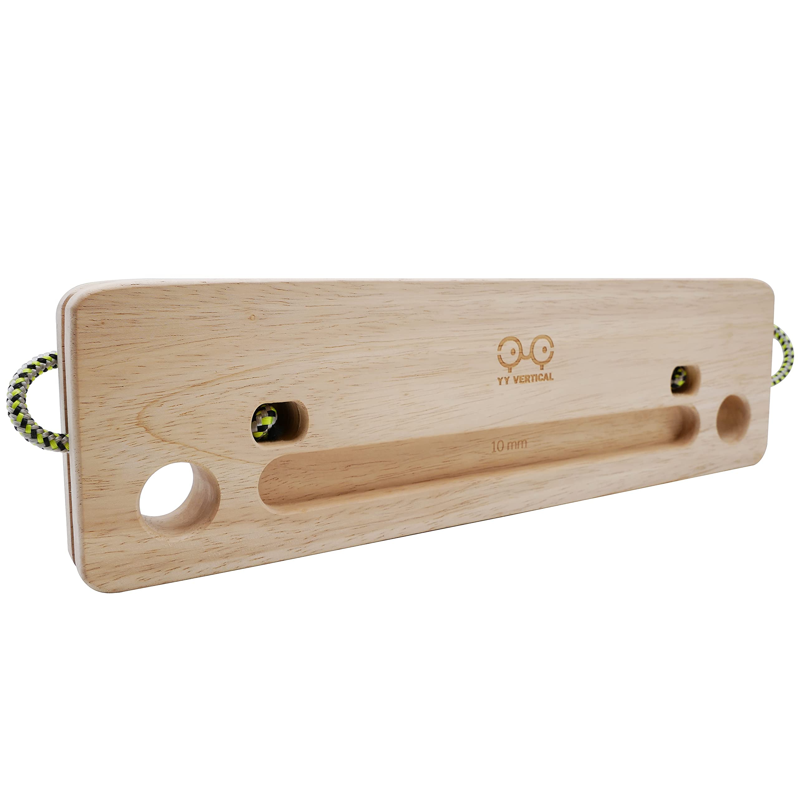YY Vertical – Travelboard – Multipresa de Madera compacta para Escalada – Hangboard portátil Ideal para Entrenamiento de Fuerza de Dedos y dominadas en Cualquier Lugar
