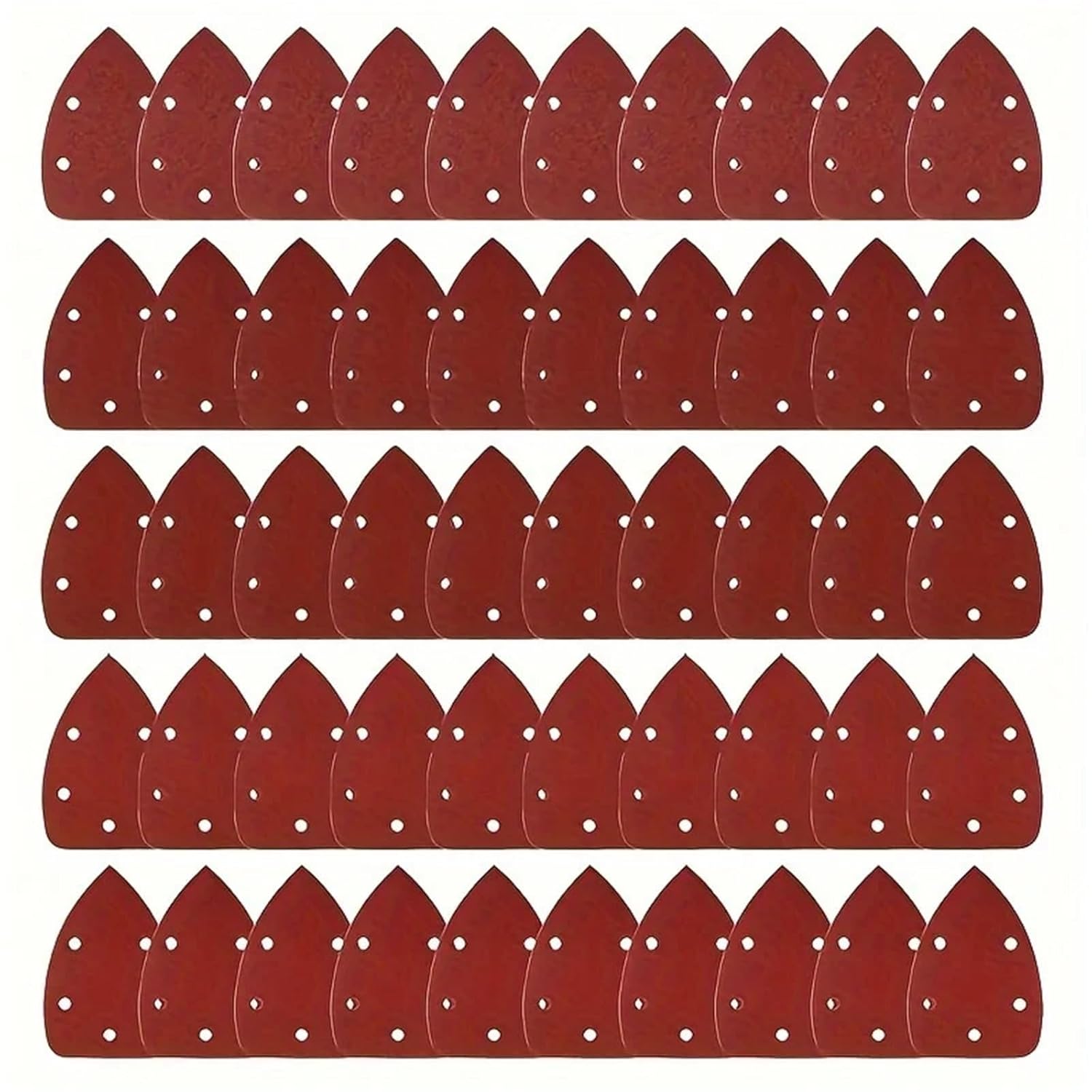 Sand Paper Sand Paper 50Pcs Mouse Detail Sander Sandpaper for Wood(50pcs 60grit)