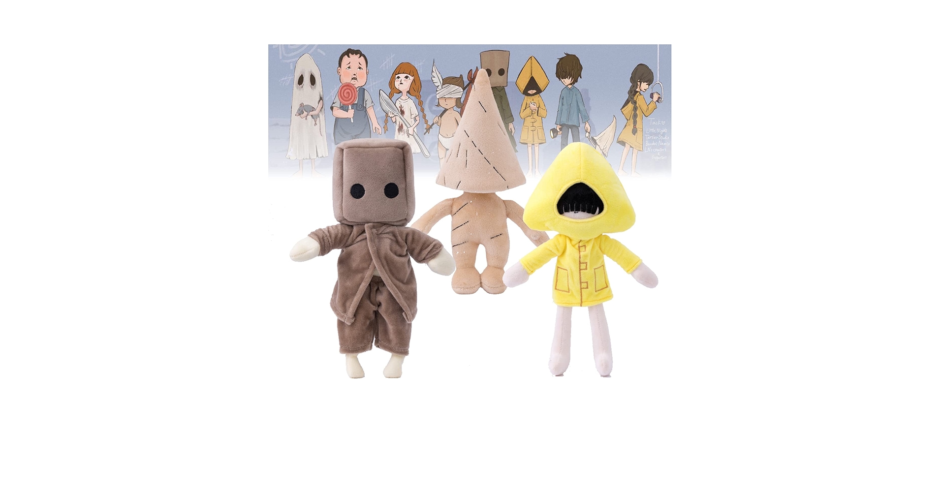 LITTLE NIGHTMARES リトルナイトメア　ぬいぐるみ　シックス　モノ Amazon.co.jp: ぬいぐるみ LITTLE NIGHTMARES リトルナイトメア