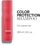Wella Professionals Invigo Shampooing Brilliance pour cheveux colorés grossiers, protection de la couleur & Vibrance
