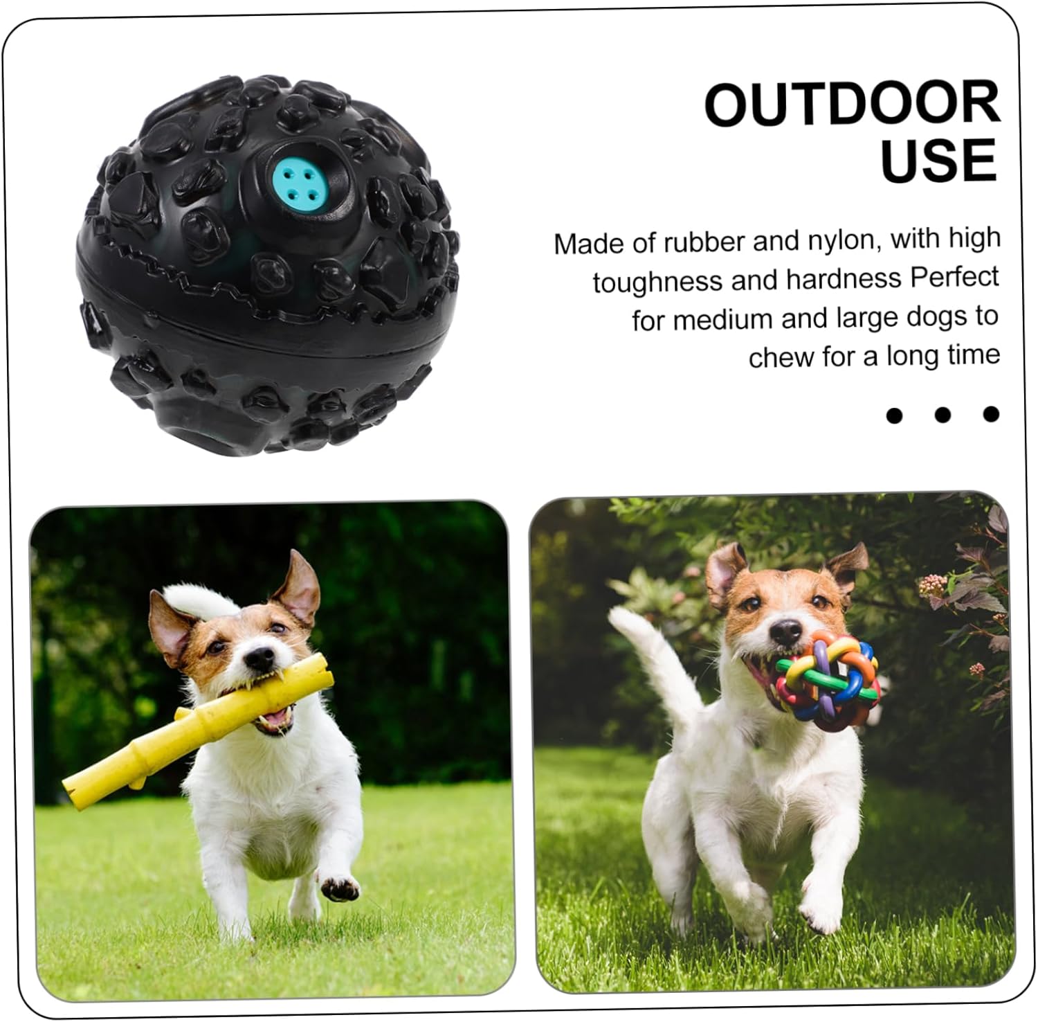 2pcs Indoor Dog Squeaky Toy Molar Chew Plaything for Pet Training Lake Interactive Dog Toy for Healthy Chewing and Fun Indoor Play