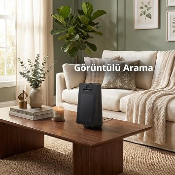 Ezviz S10 4MP 2K+ İç Mekan Akıllı Görüntülü Arama Kamerası, Entegre Ekranlı, Çift Yönlü Görüntülü Konuşma
