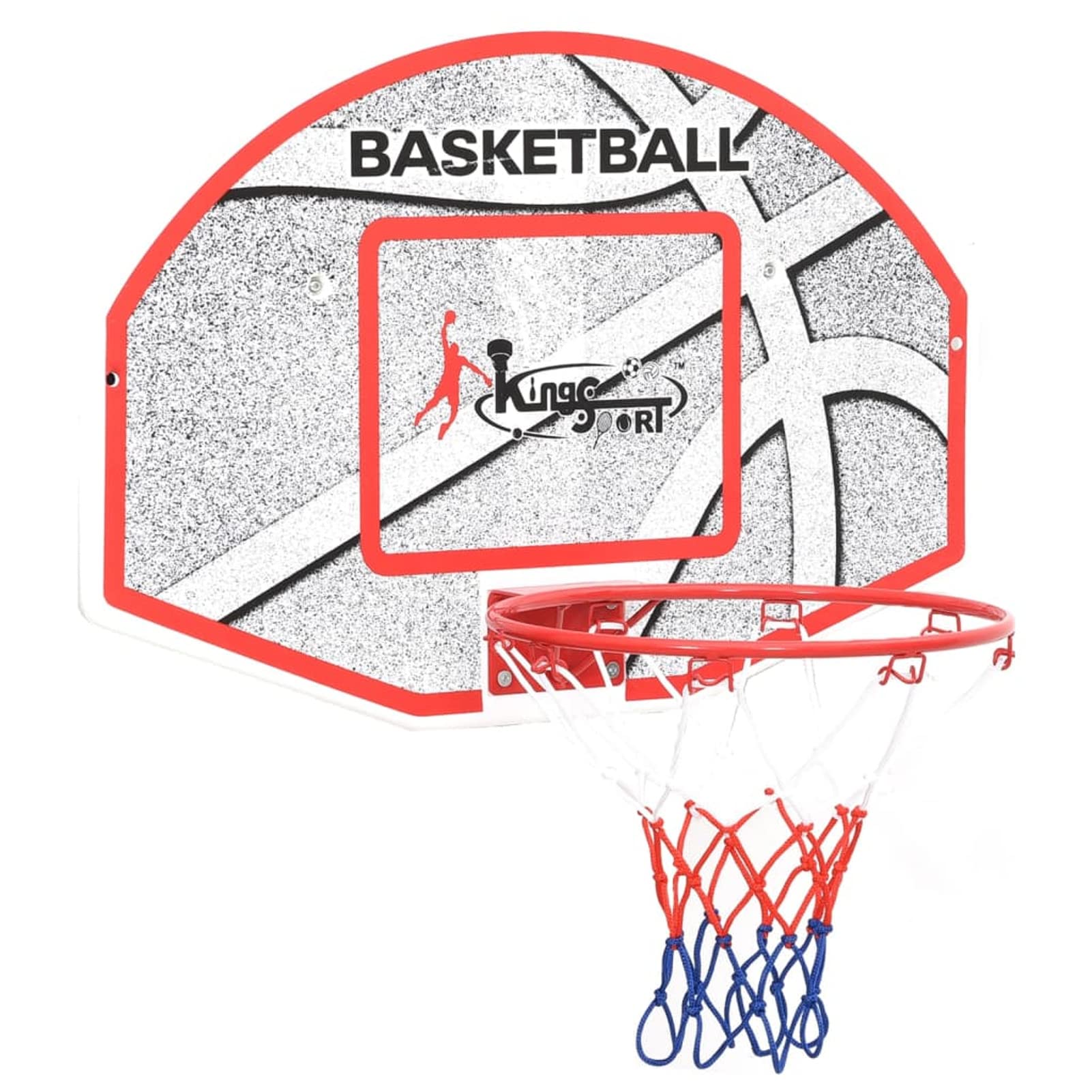 Set Tabellone da Basket da Parete 3 pz 66x44,5 cm,Articoli Sportivi,Sport,Basket,Parti e Accessori canestro Basket,Tabelloni da basket-80352