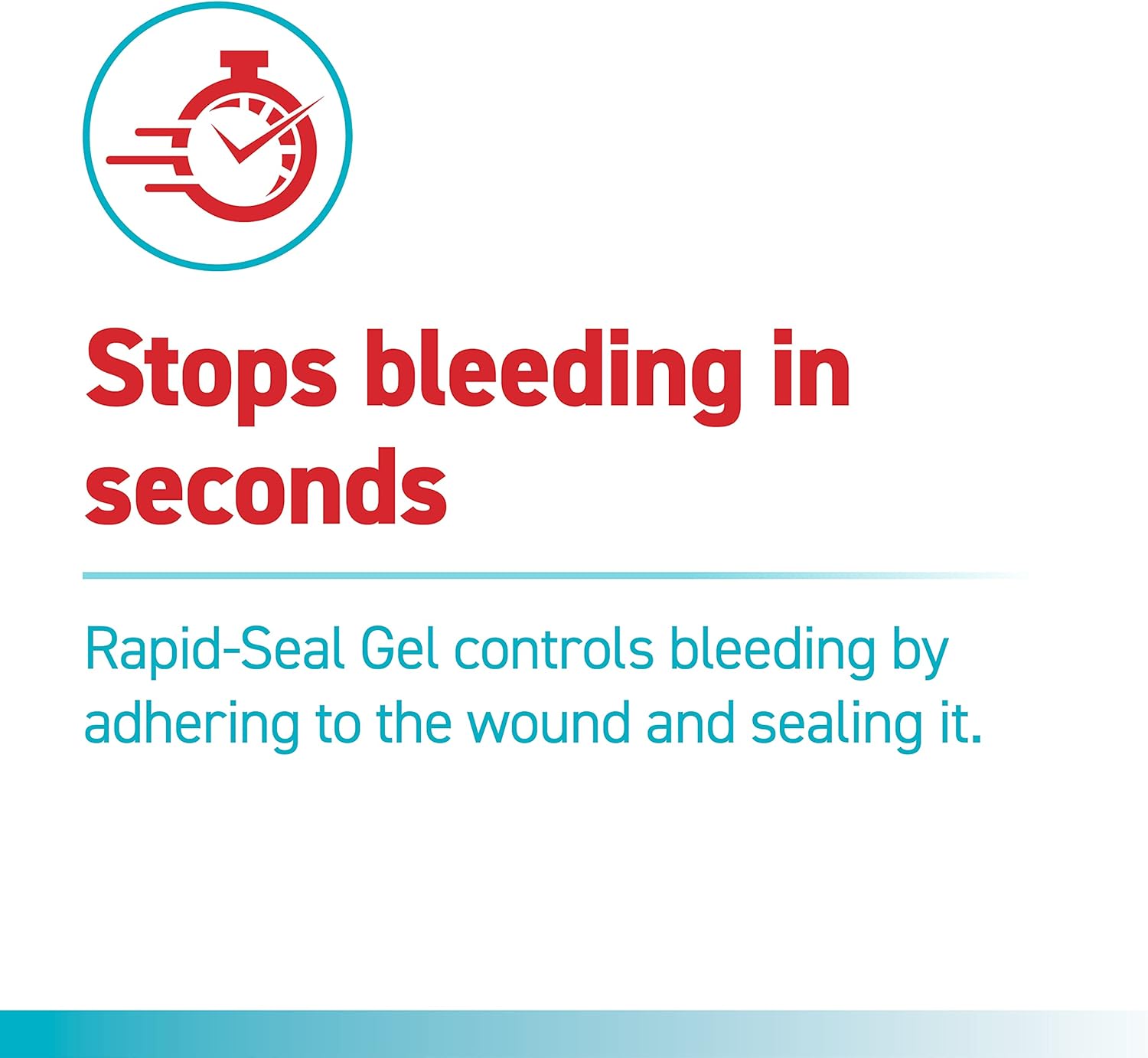 Care Science First Aid Kit, 100 Pieces | Use for Travel, Work, School, Home, Car, Survival, Camping, Hiking, and More + Rapid-Seal Antibacterial Wound Gel (1 Count) | Stops Bleeding Fast : Health & Household