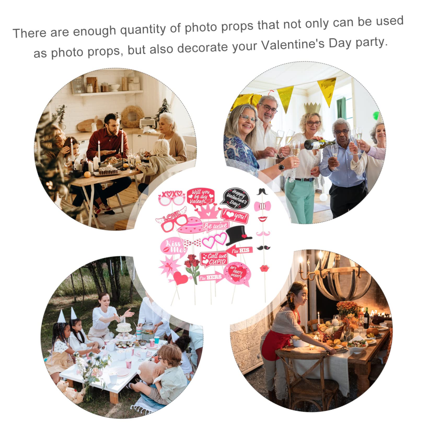 Cabilock 5 Set Di Bomboniere Per Accessori Per Cabine Fotografiche Accessori Per Feste Di Fidanzamento Accessori Per Cabine Fotografiche Per Matrimoni Accessori Per Selfie Di 2023