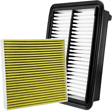 Cabin and Engine Air Filter Set Fits CRV CR V CR-V Hybrid 2.0L 2023-2025, Accord Hybrid 2.0L 2023-2025, Civic Hybrid 2.0L 2025, 172206MAJ01, CF11182, 80292-TF0-G01, 80291-T5R-A01