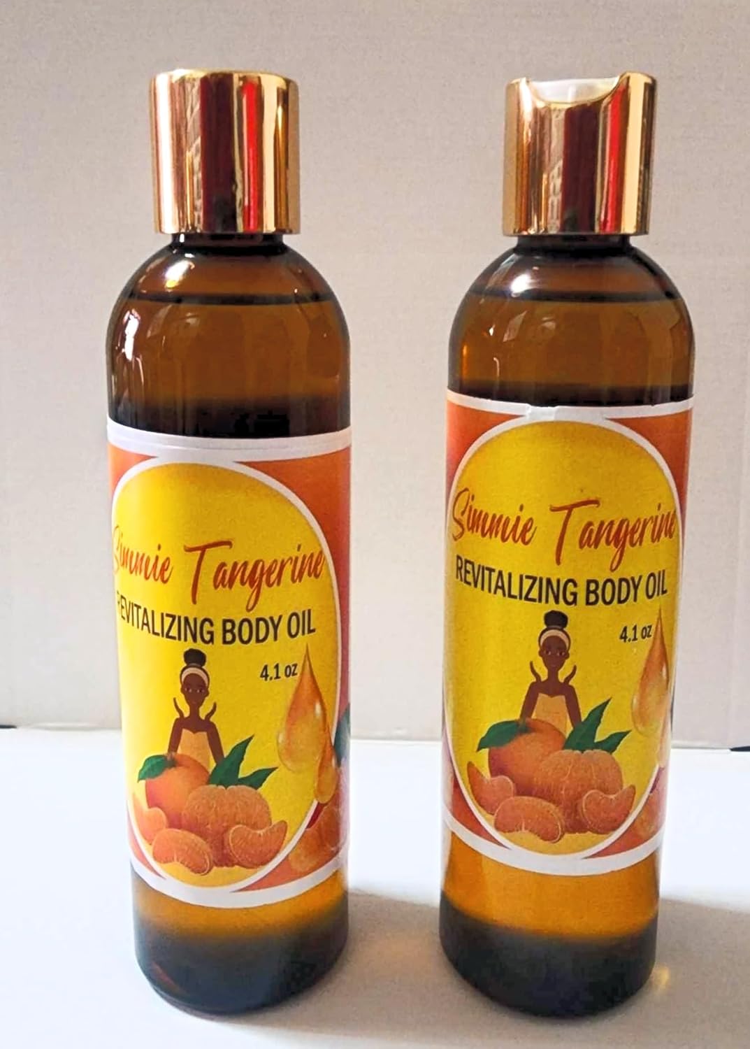 Generic Simmie Tangerine Revitalizing Body Oil, 4.1 Fl Oz (Pack of 1)