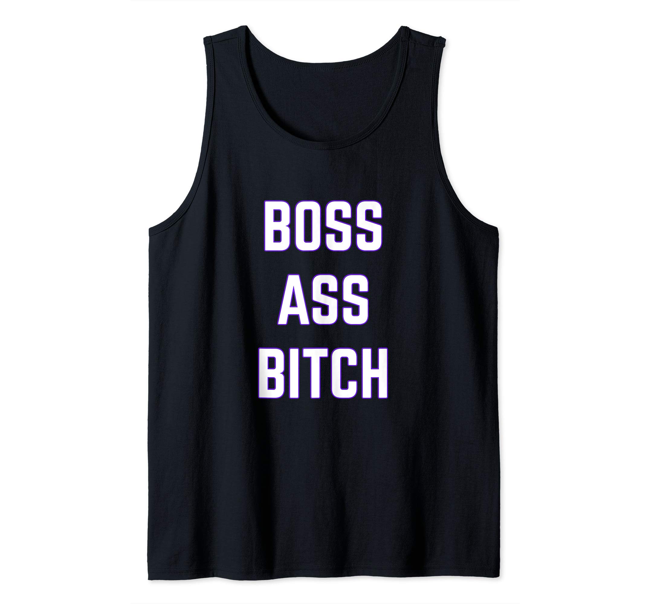 Boss Ass Bitch Fun Cute Cool Motivational Gift Tank Top