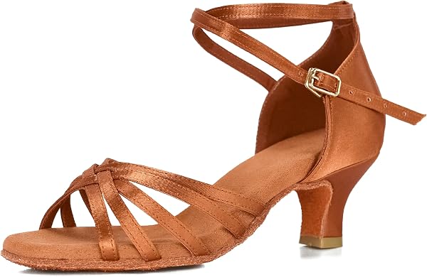 Zapatos de Baile Latino de Tacón Alto/Medio para Mujer - 1