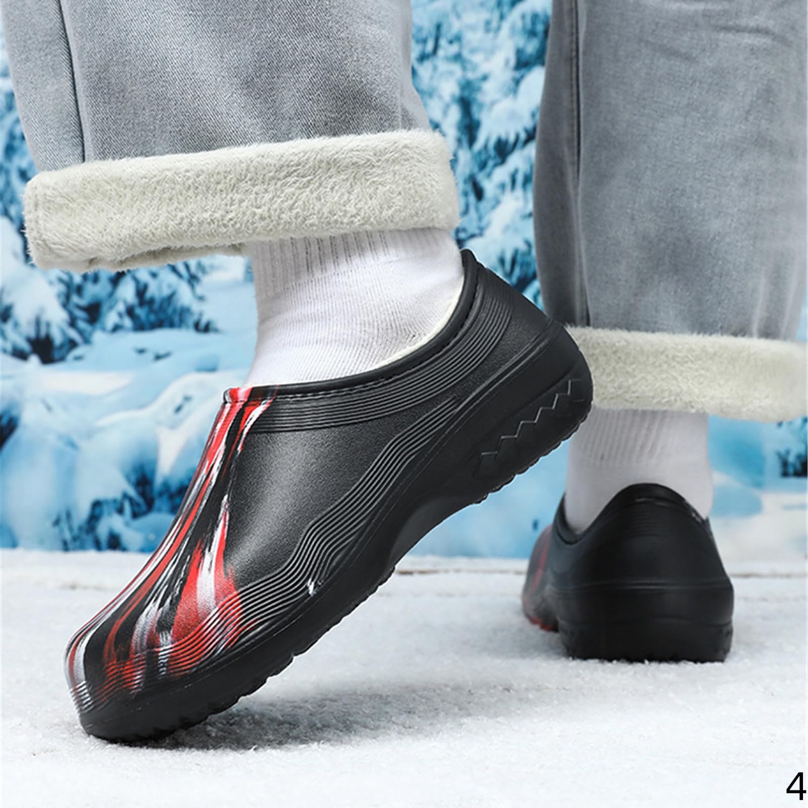 Pantofole Donna Da Uomo In Cotone Baotou Per Uso Domestico, Scarpe Calde Di Grandi Dimensioni Studenti Sport All'aria Aperta Antiscivolo