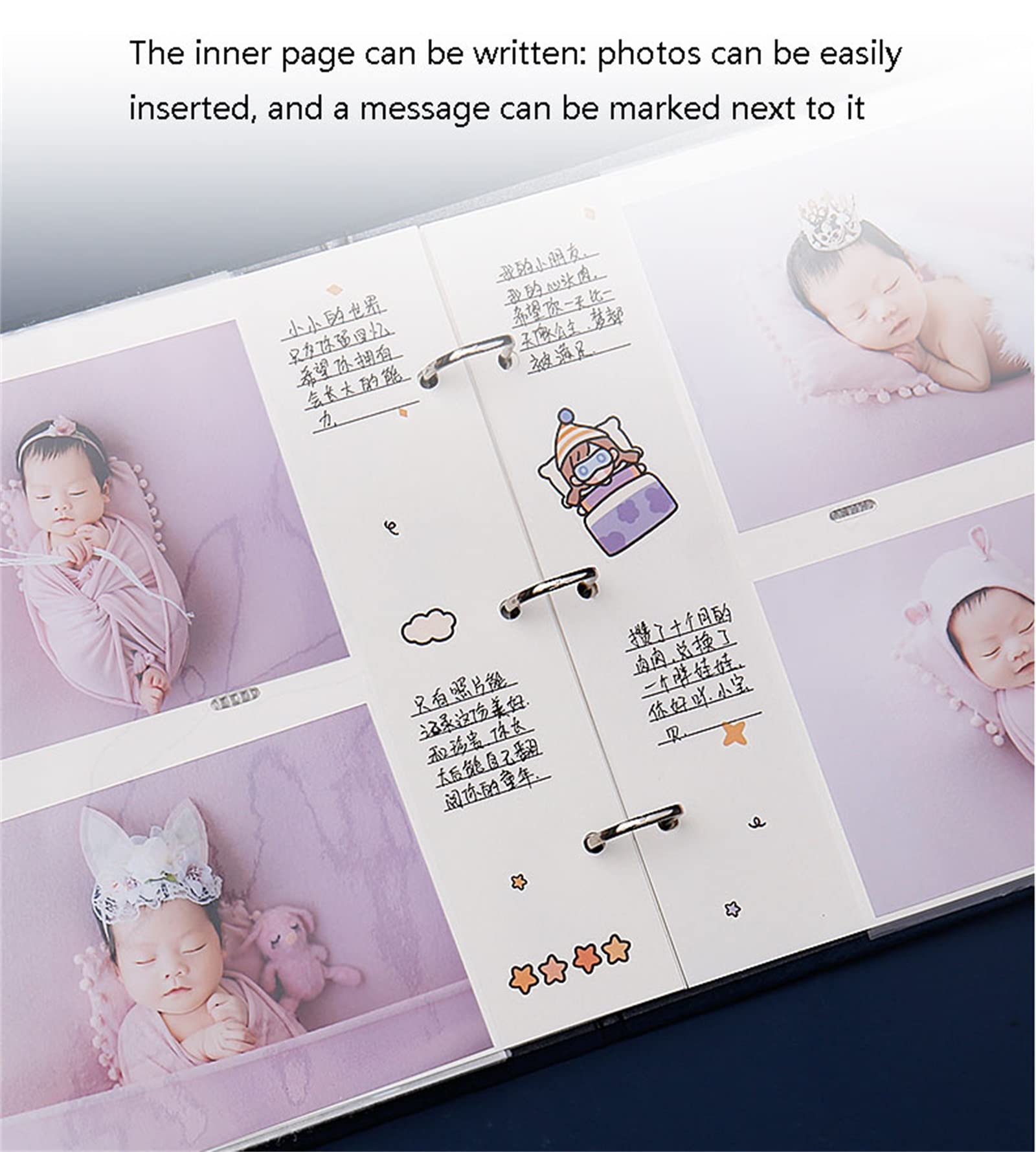 Amazon.co.jp: LANGZDHE フォトアルバム4x6、横5、6インチアルバム