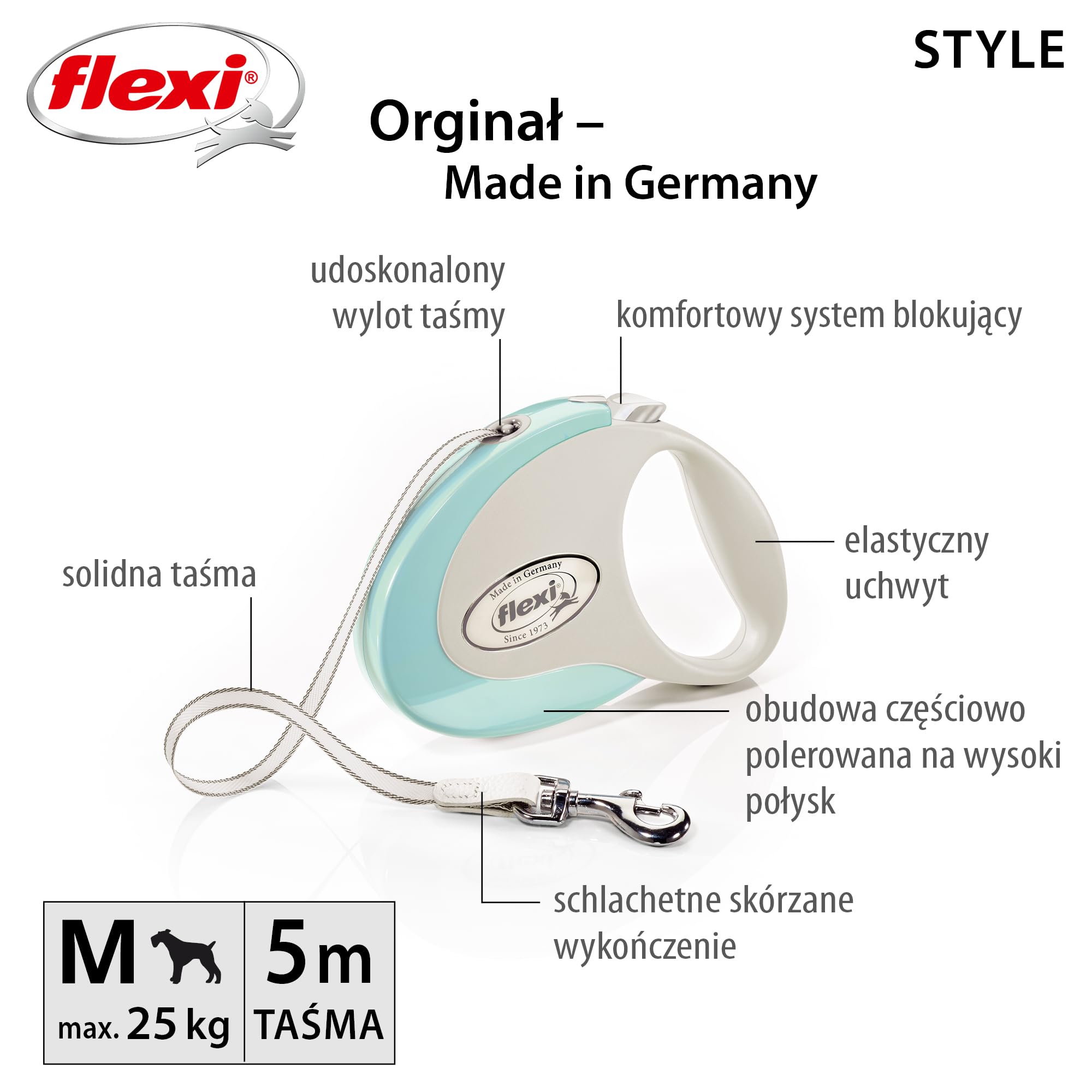 FLEXI STYLE KRWIE M ZIELONY MENTOWY 5M 25KG