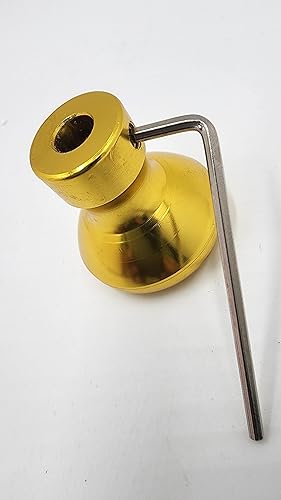 Miniatura 5 de Yantra Accesorio de diapasón extraíble para bota cósmica, mejora tu experiencia de sanación y relajación de sonido, solo bota, color dorado