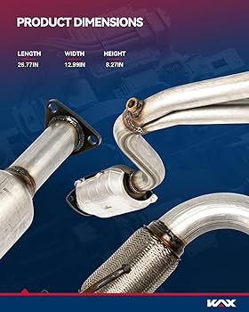 Amazon.com: KAX Catalytic Converters 16564 fit for Outback 2005