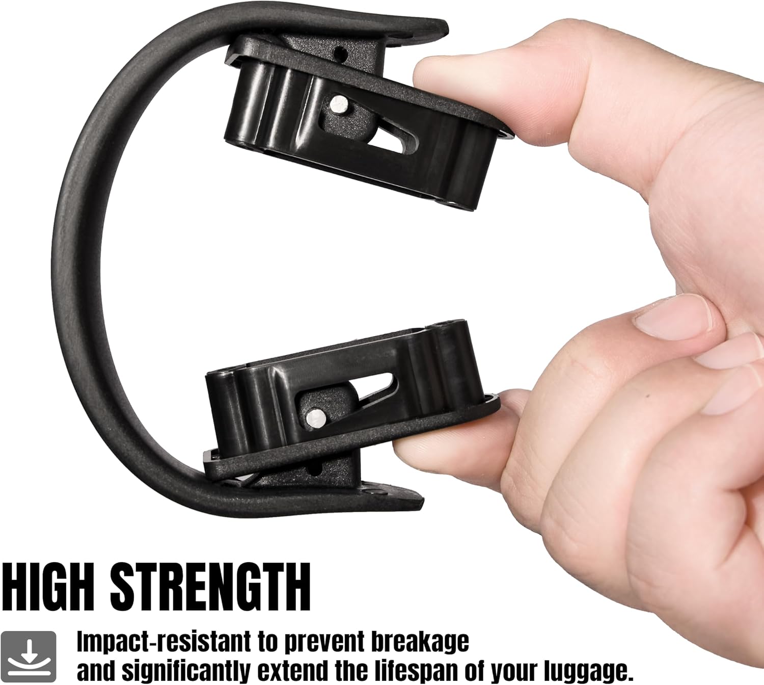 Luggage Handle 200mm Durable Spare Replacement Luggage Grip Carry Strap（HR-10N