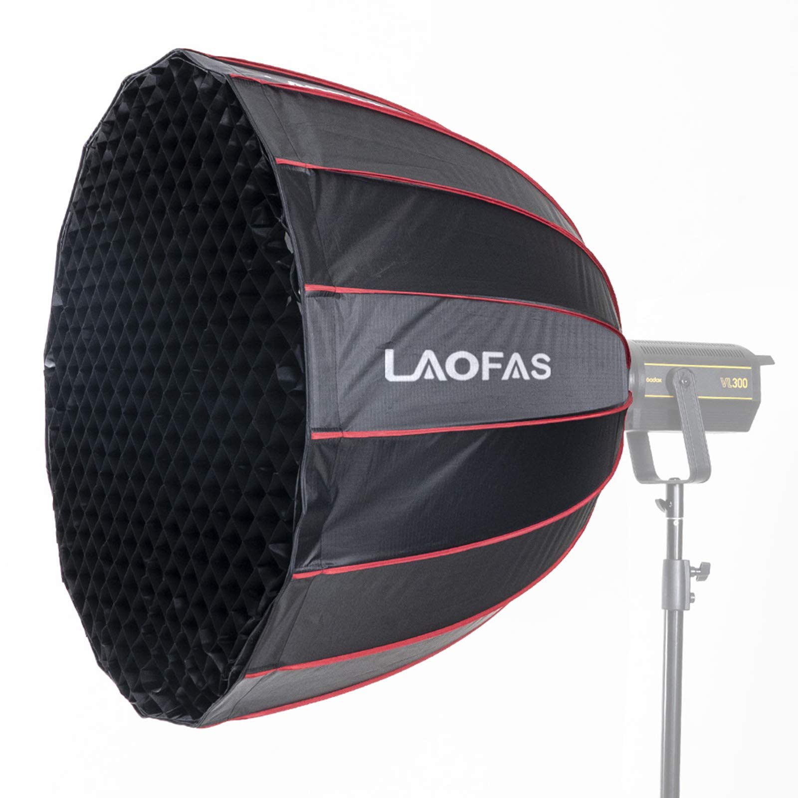 LAOFAS U70 Deep Parabolic Umbrella Style Softbox 70cm 27.5Inch, Quick-Folding Quick -Setup with Bowe