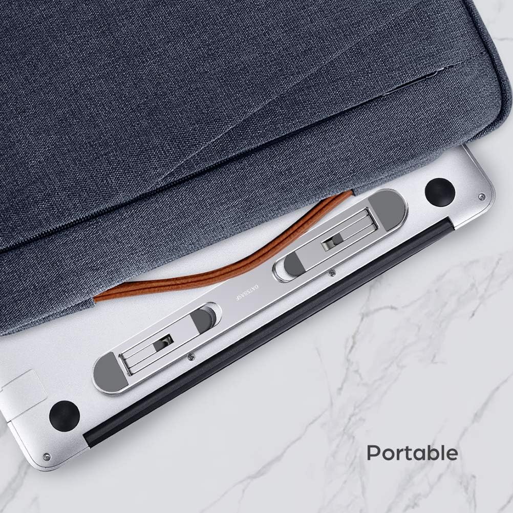 Laptop Stand for Desk,Laptop Cooling Stand,Keyboard Riser, Ergonomic Laptops Elevator for Desk, Laptops Riser Compatible with MacBook Air Pro, with Dell, with HP, More 10-15.6” Computer