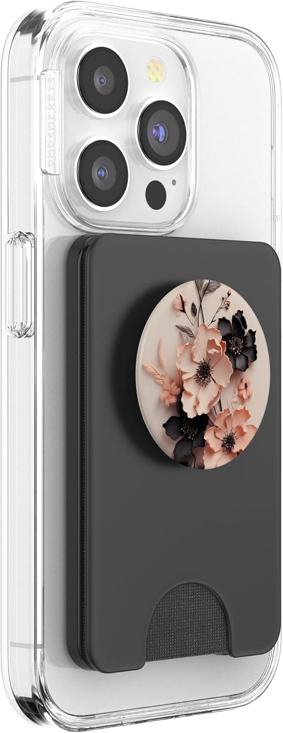 Flowers Floral PopSockets PopWallet for MagSafe