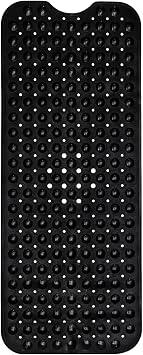 ENKOSI Large Non Slip Bath Mat - 40 x 16 Inch Bathroom Mat for Bathtub - Anti Slip Bathmat for Tu...