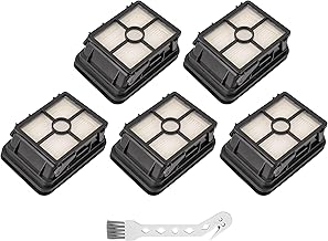 Ultra-Durable Replacement 1608684 HEPA Filter for Bissell Crosswave Pet Pro and Crosswave Cordless Max 2306A 1785 1785A 2211W 2554 Crosswave Filter 1866 - Replace Part 1608684 by BlueStars - Pack of 5