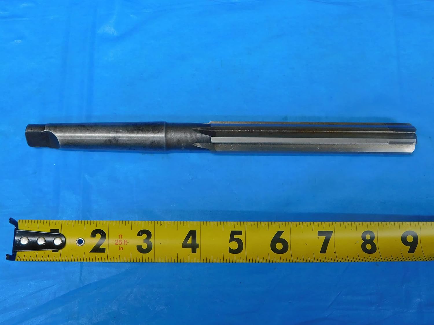 .7500 3/4 O.D. HSS Carbide Tipped Reamer Morse Taper #2 Shank 6 FL MT2 .750 - JP1122AE2