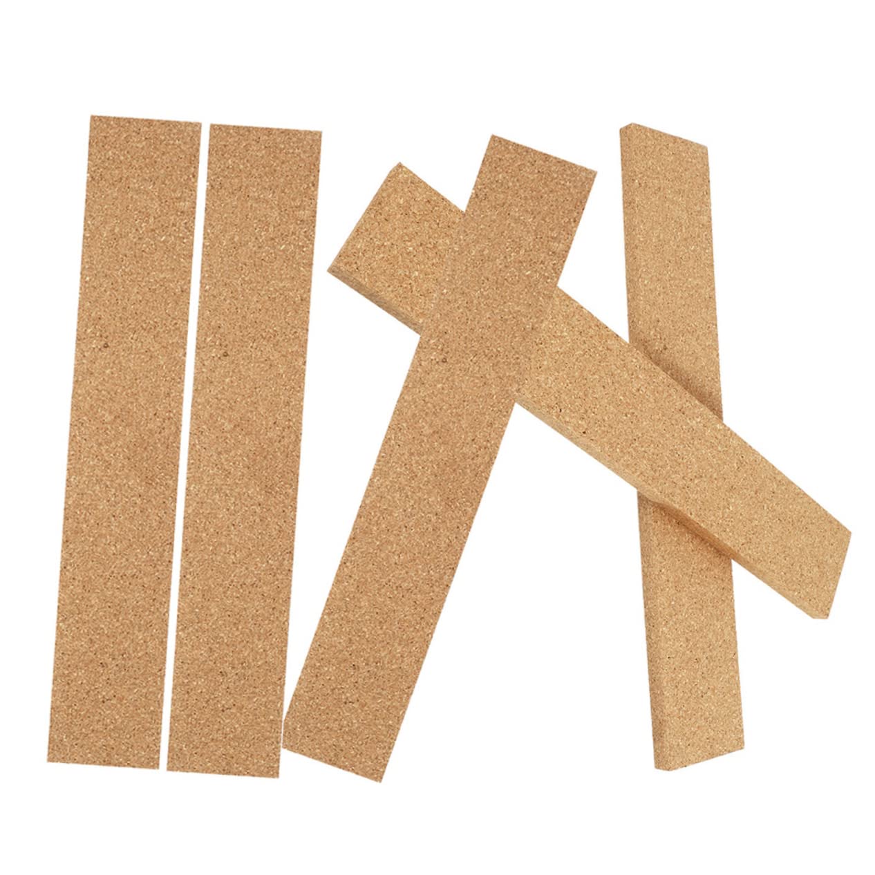 ERINGOGO Cork Board Strips for Walls 5 Pack Natural Cork Strip Wall Sticker Multi- Supplies Memo Board