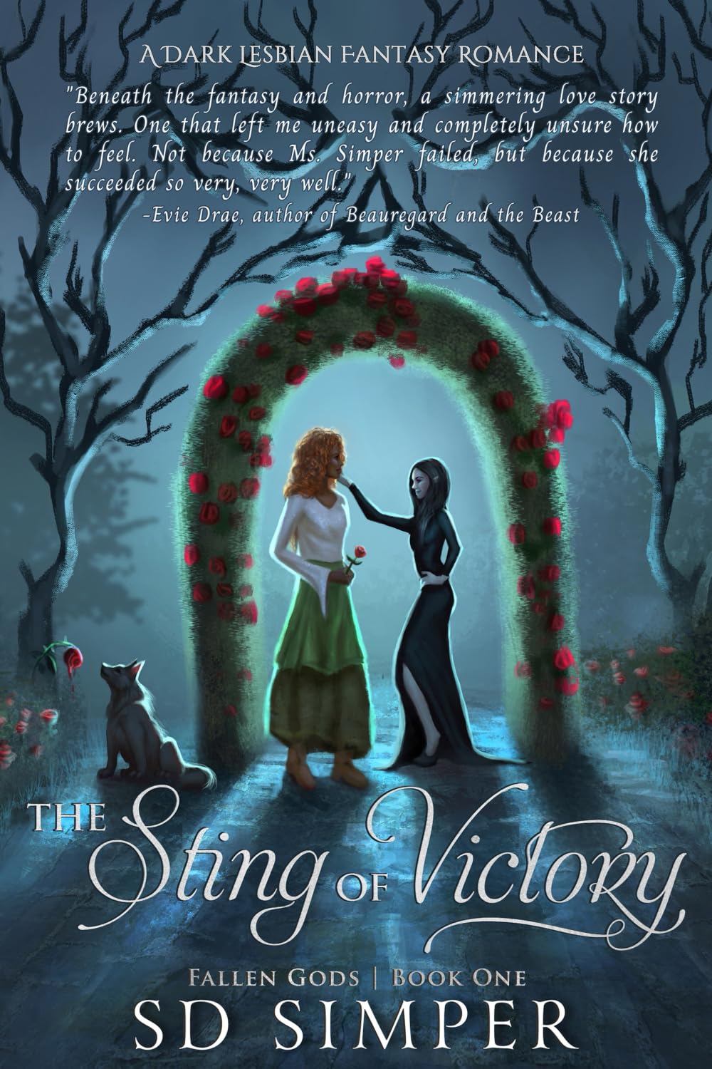 The Sting of Victory: A Dark Lesbian Fantasy Romance: 1 (Fallen Gods Series)