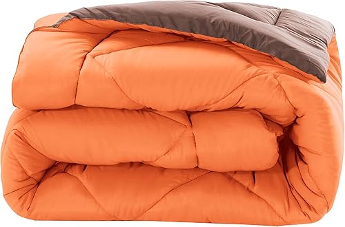 Miniatura 7 de Elegant Comfort Juego de edredón reversible de 3 piezas para todas las estaciones, ultra suave, edredón alternativo al plumón, tamaño King,