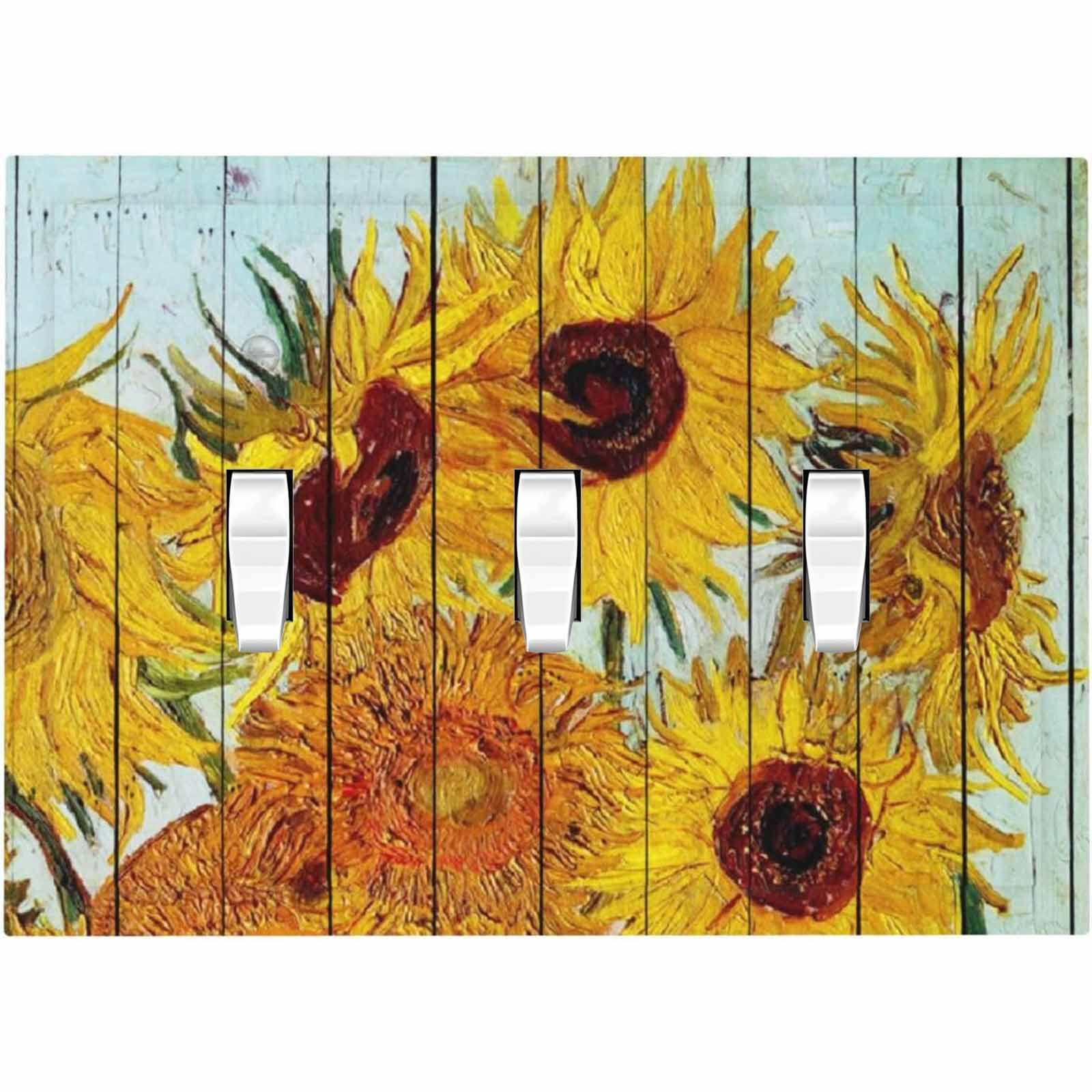 Floral Green Outlet Covers - Decorative Switch Plates -24