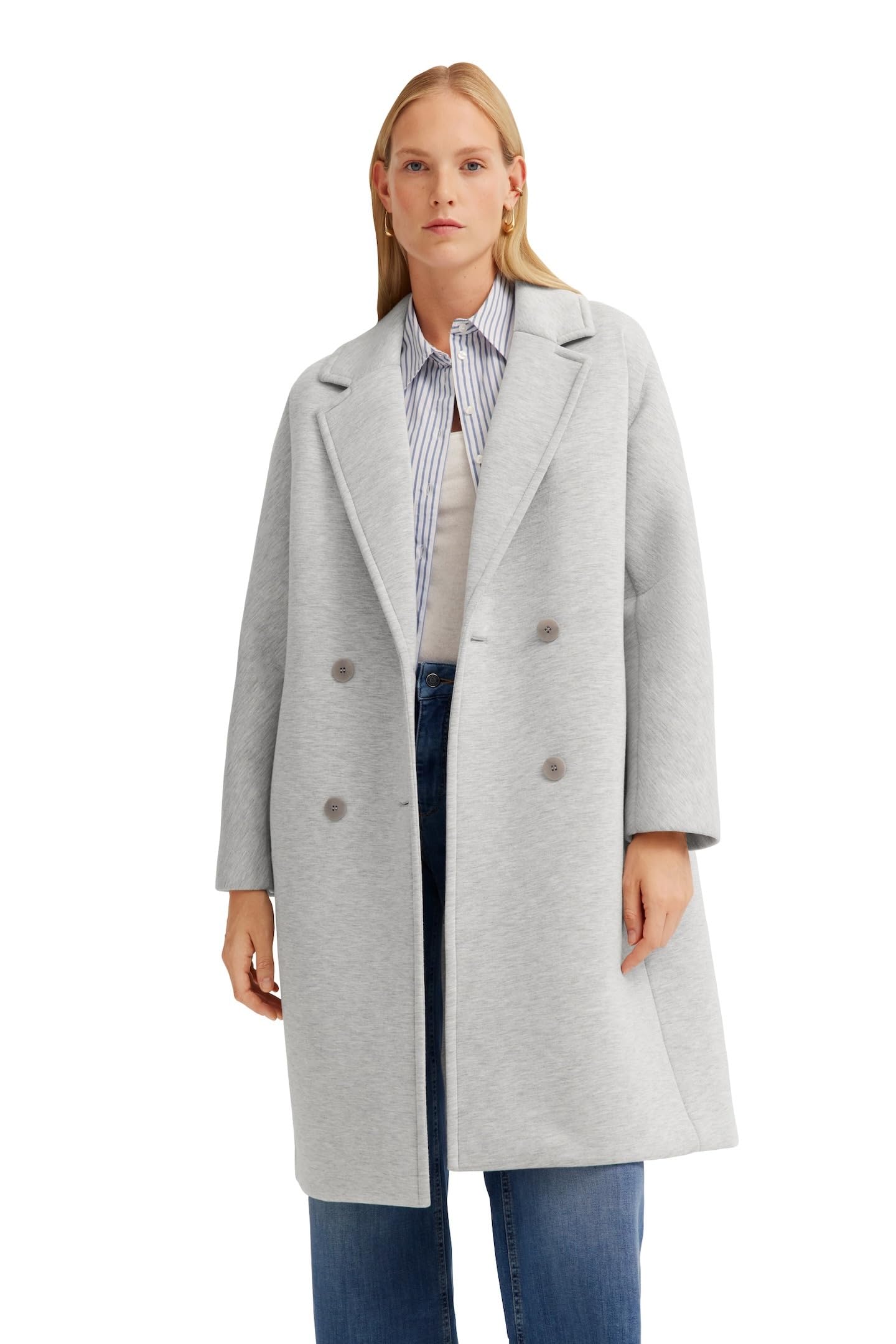 bugatti Damen Mantel 761000-71250 | modern, warm, Übergang, klassisch, elegant, hochwertig, Baumwolle, stilvoll