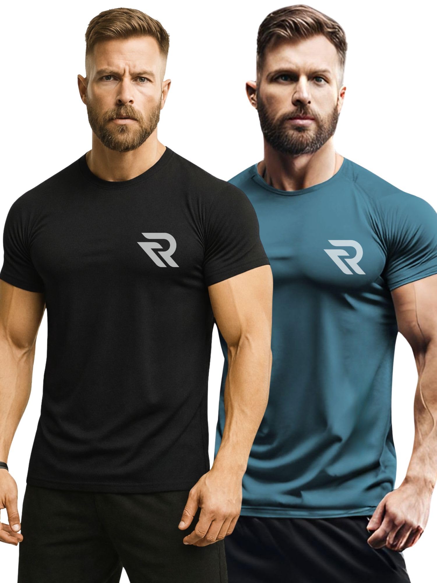 3Colours RGB Polyester T-Shirt - High-Performance, Quick-Dry Sportswear-Run-image-45