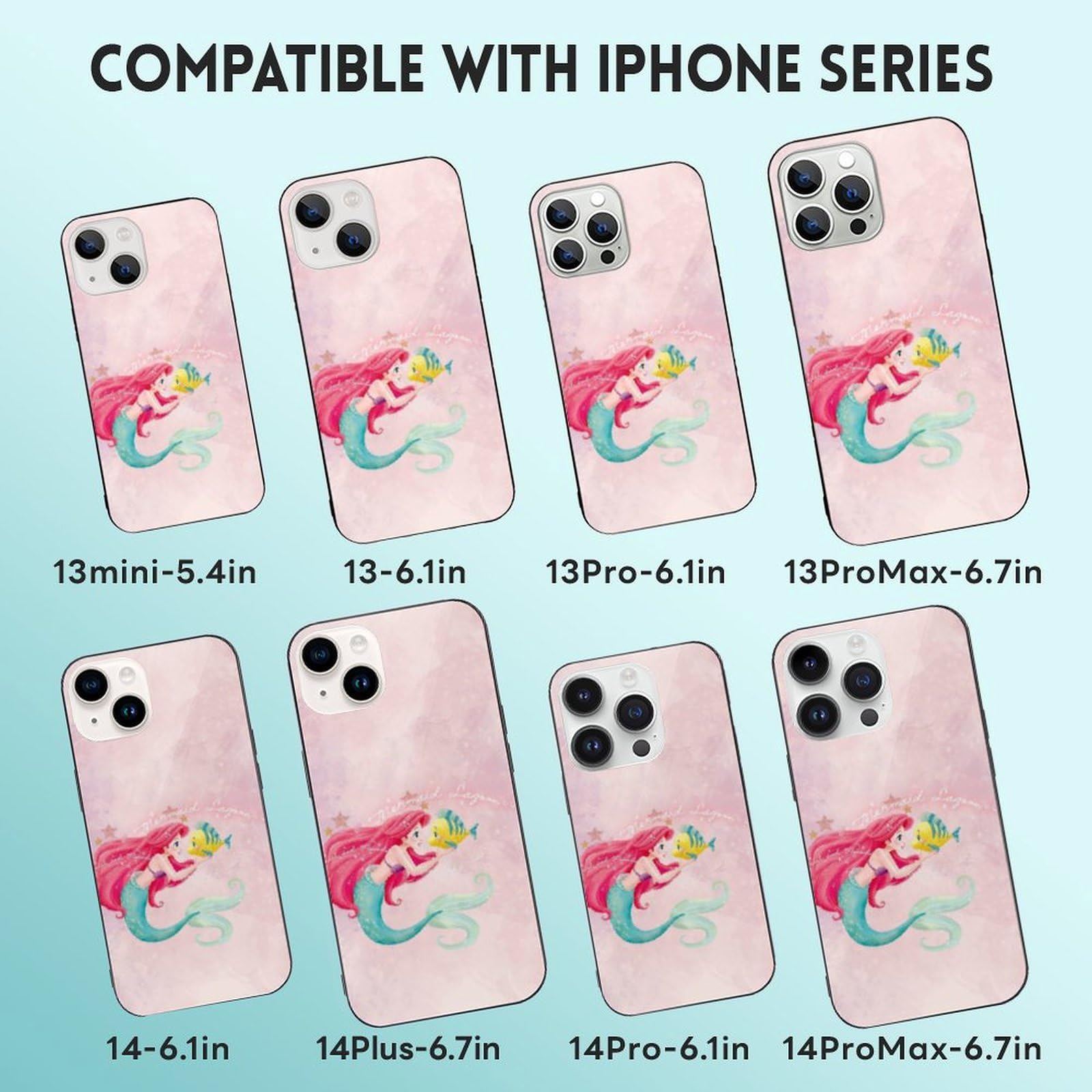 Amazon.co.jp: リトルマーメイド アリエル スマホケース iPhone