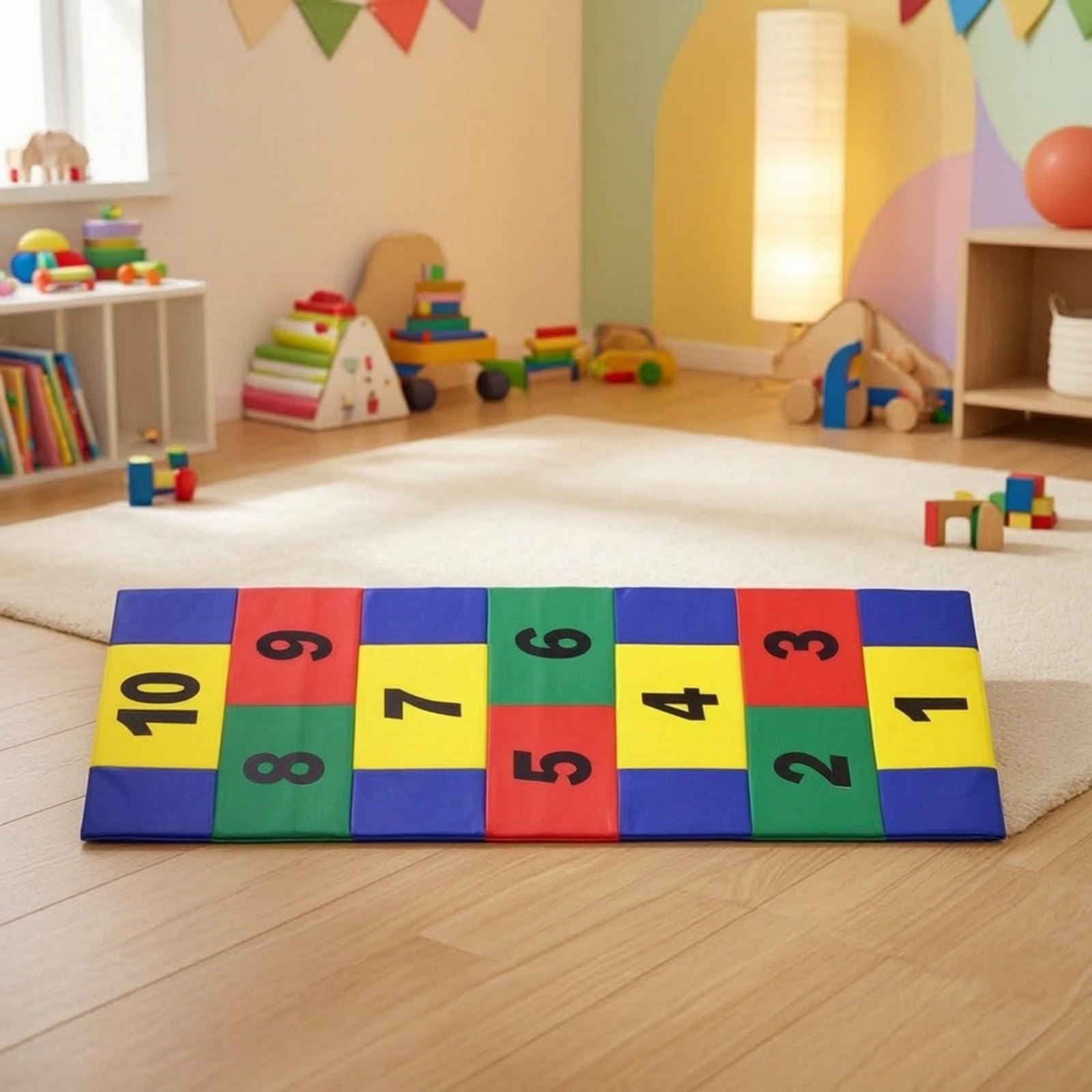 Harilla Tapis Motricité Chiffres Épais | Rembrré, Tapis Jeu en, Résistant, pr Maternelle, Enfants
