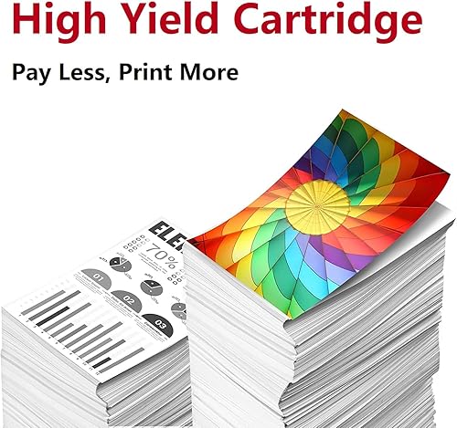 Miniatura 4 de PG-260 XL - Cartuchos de tinta de repuesto para Canon 260XL PG-260 XL, color negro, funciona con impresora inalámbrica todo en uno Canon TS5320