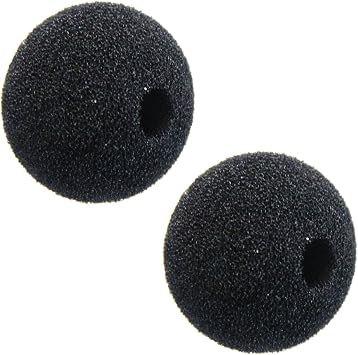 2 Pack Lavalier Lapel Foam Windtech 1/8" 2400 Series Windscreen