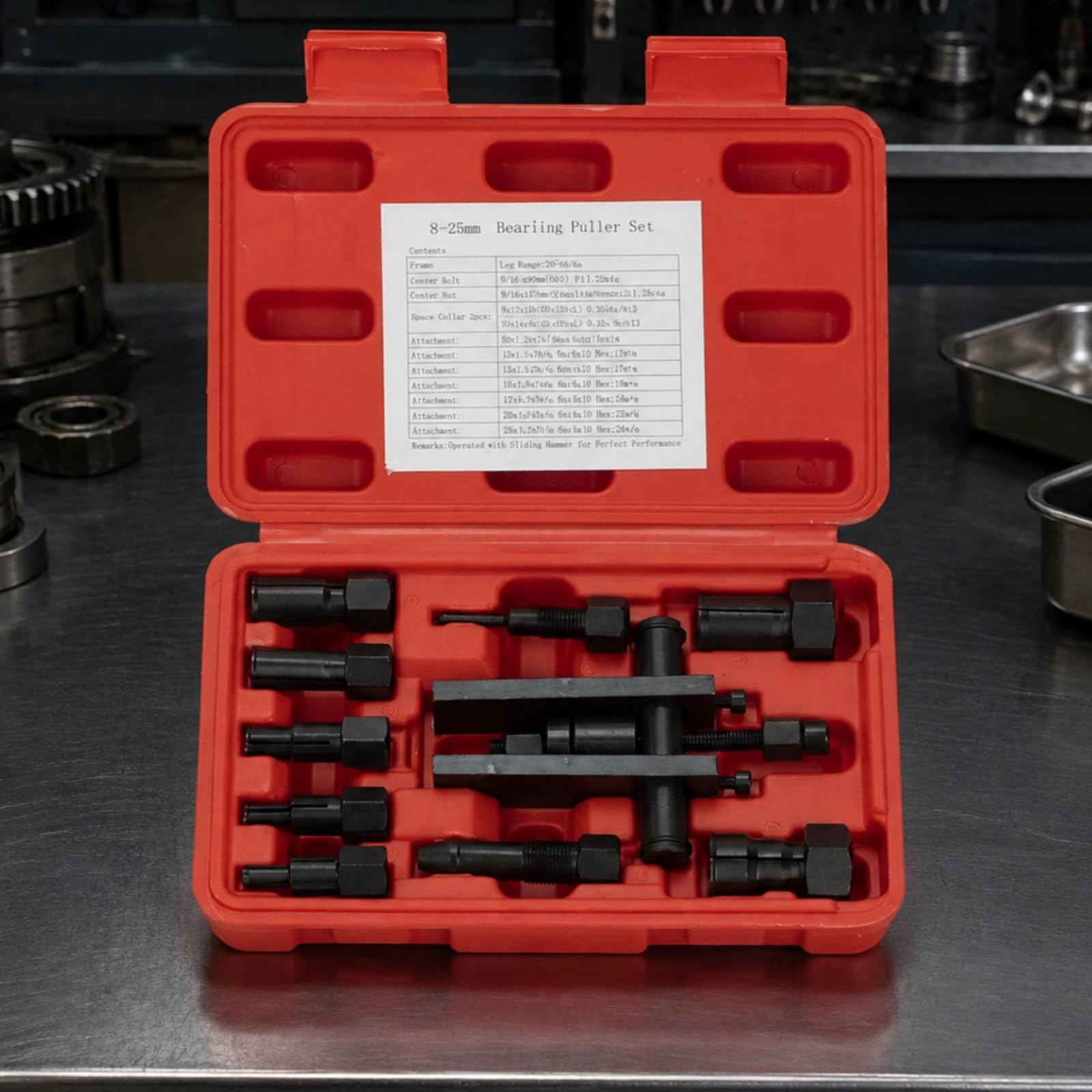 10 Piezas Extractor Rodamientos