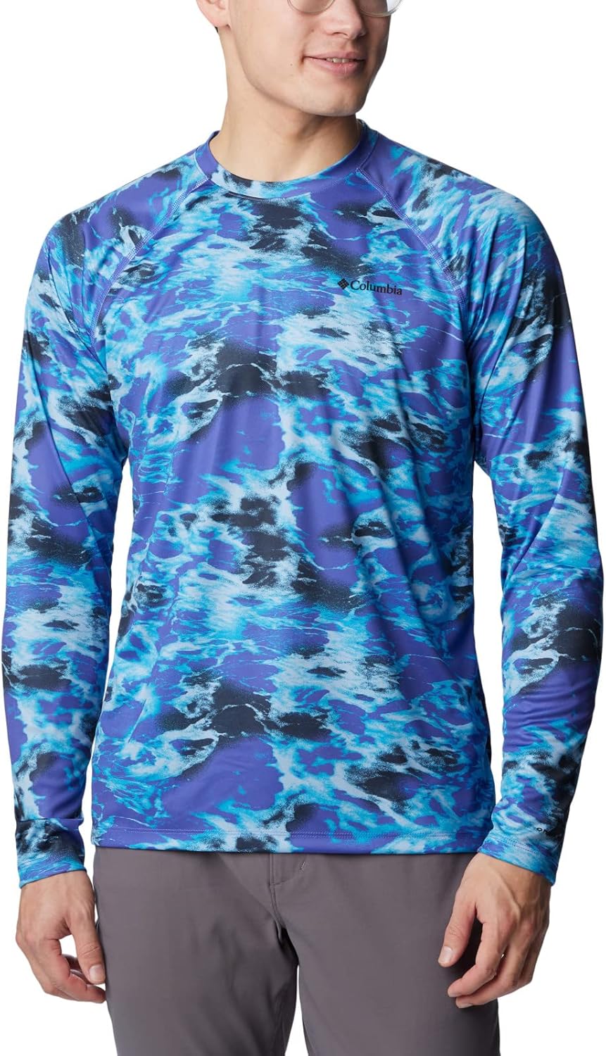 Columbia Men's Summerdry Printed Long Sleeve