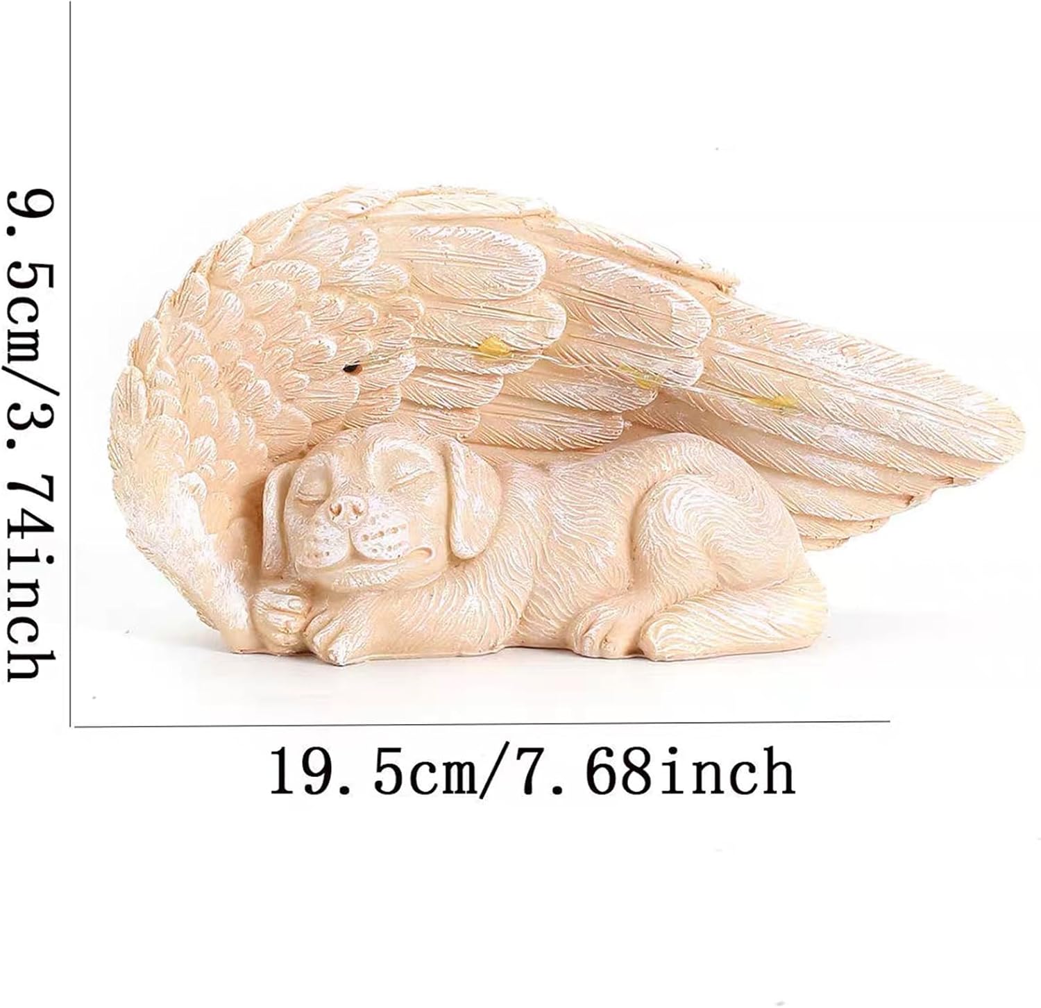 Dog Memorial Gifts​ – Dog Memorial Gifts for Loss of Dog, Pet Memorial​ – Forever My Guardian Angel Garden Solar Light & Pet Memorial Stone