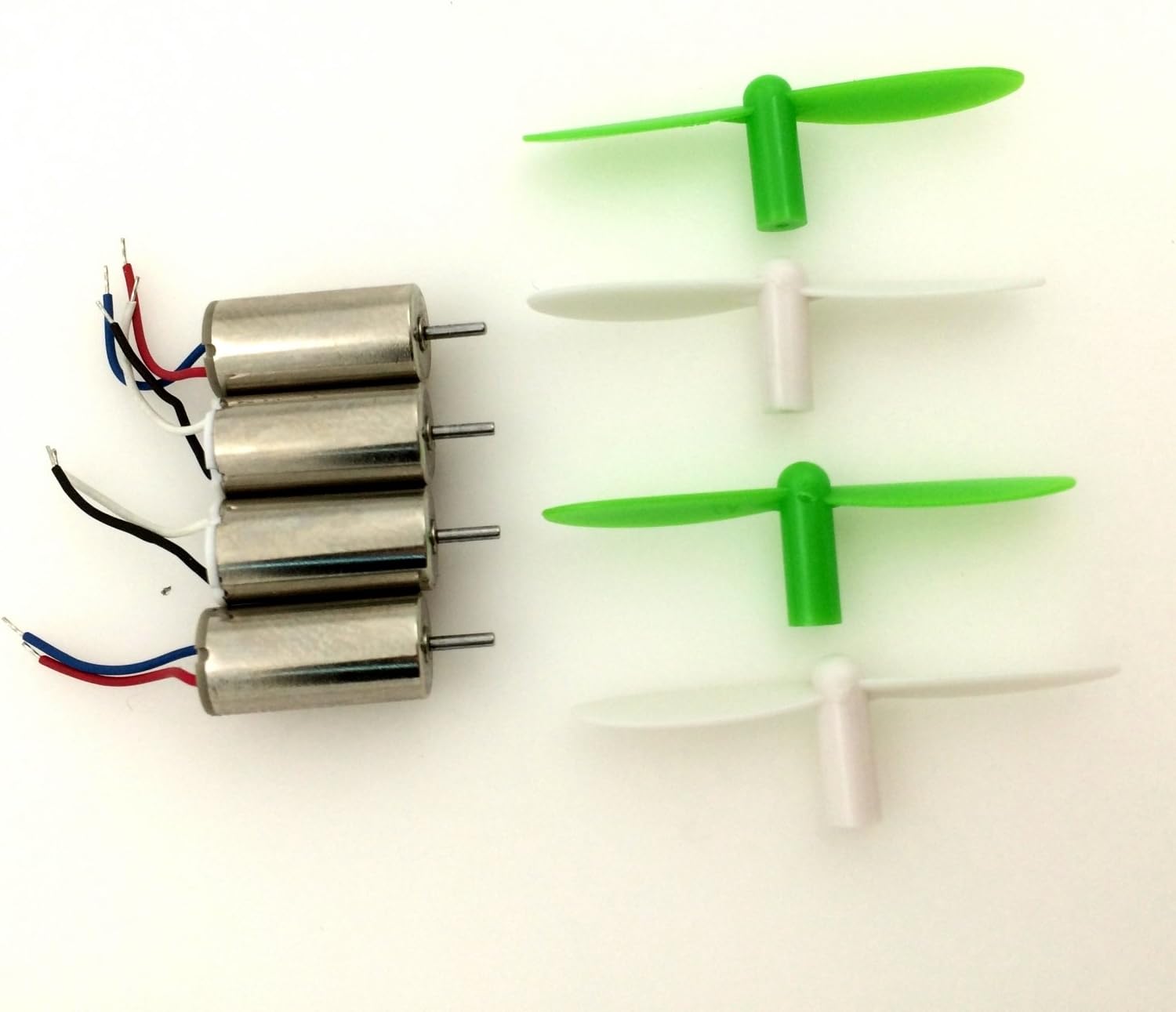 Funny Utopic For Cheerson CX-10 Motor CX10 Propeller CX-10 Propeller Spare Parts CX-10A V646 V676RC Part CW/CCW Motor for Cheerson CX-10 Hubsan Q4 Nano H111 Quadcopter Motor Set 4x 6mm Motors H111