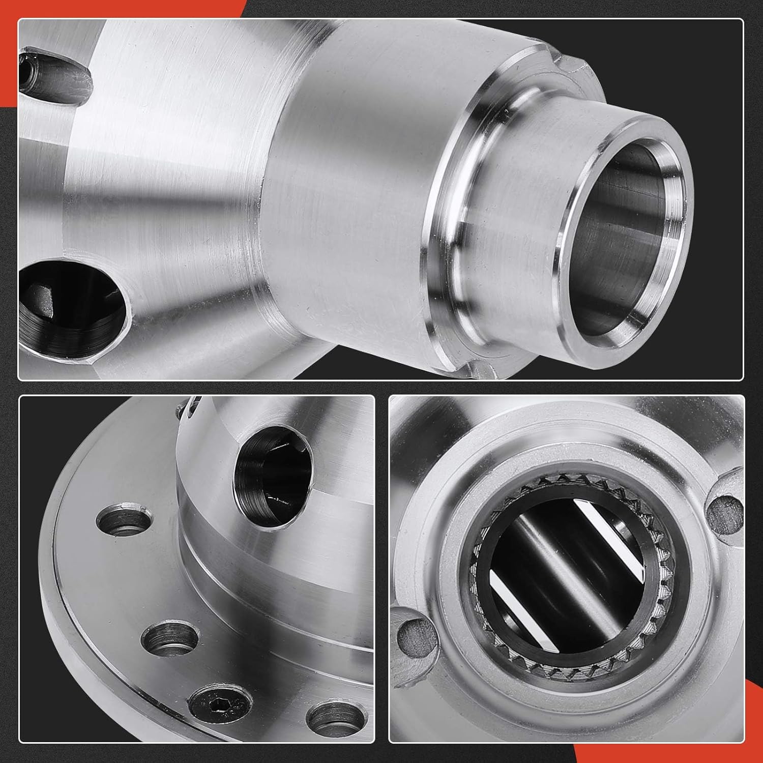 A-Premium Rear Differential Assembly Compatible with Ford 9" Posi Unit 4-Pinion 31 Spline 10 Bolt