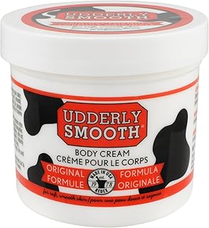 Udderly Smooth Body Cream Skin Moisturizer, 6 Count