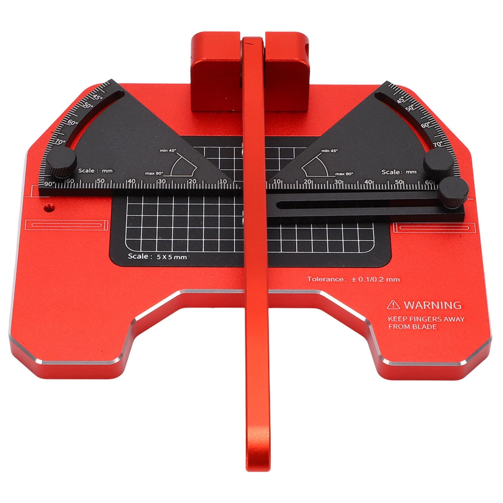 Generic Taglierina per Troncatrice con Struttura Simmetrica per Stazione di Taglio Angolare per Modellismo, Strumento in Acciaio Al Carbonio in Lega di Alluminio per Modellisti