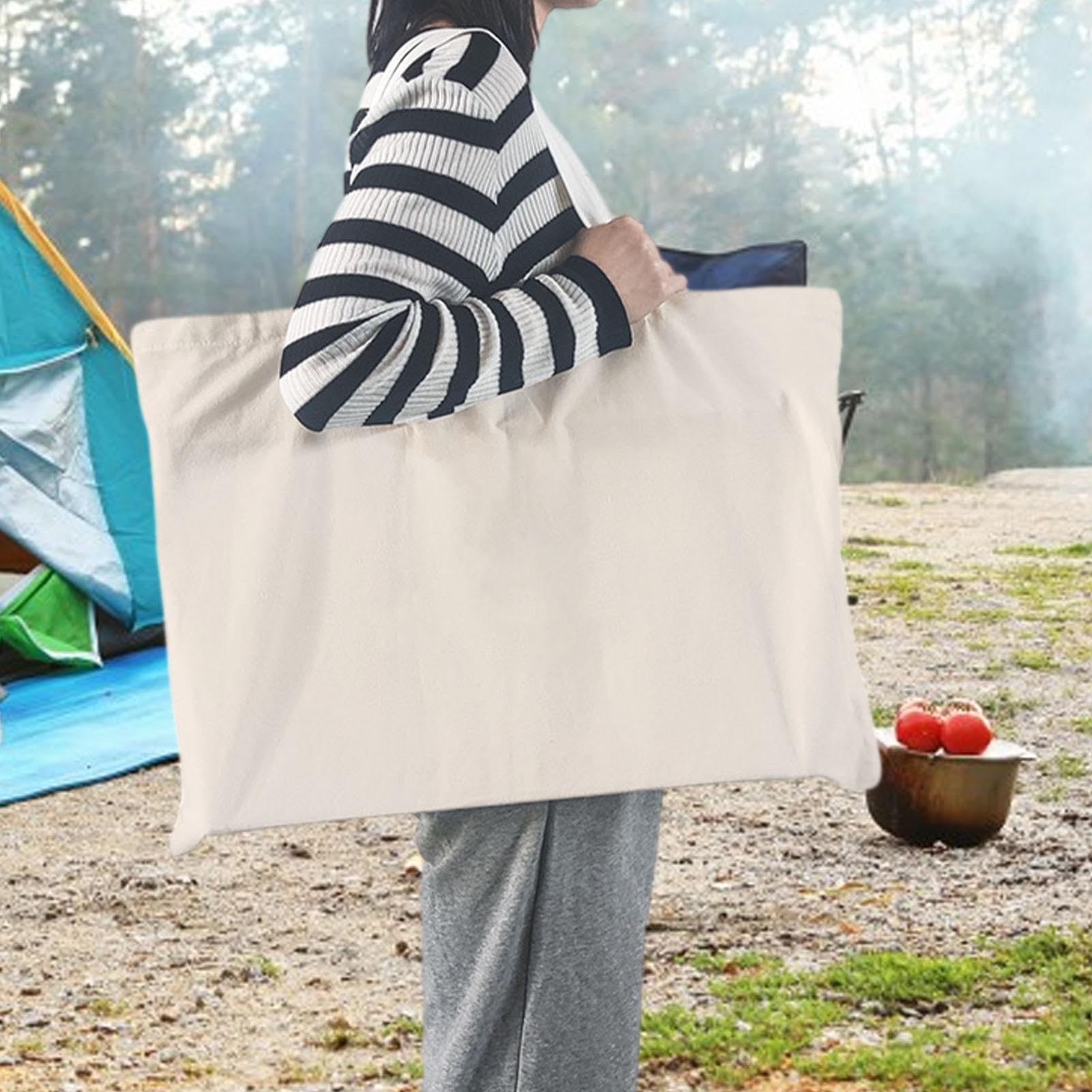 Camping-Klappregal, Camping-Klapplagerregal,2-stufiges Holzregal - Pflanzenregal für den Innenbereich, faltbar, zusammenklappbarer Schuhregal-Organizer, Holzregal