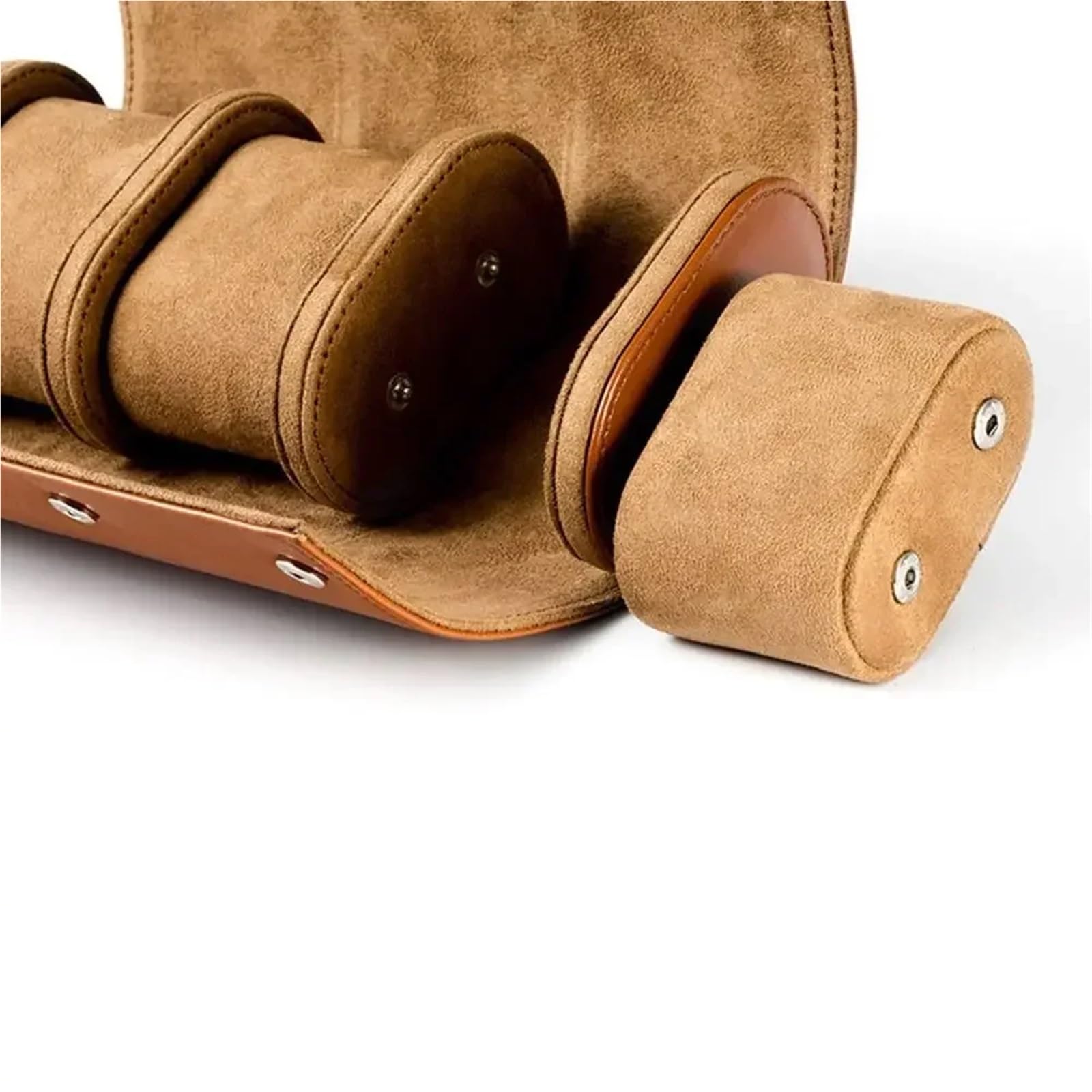 2 Scomparti for Orologio Con Slot 1/2/3 Per Orologi | Custodia da viaggio portatile da trasporto, custodia da viaggio, in pelle PU, flanella, regalo