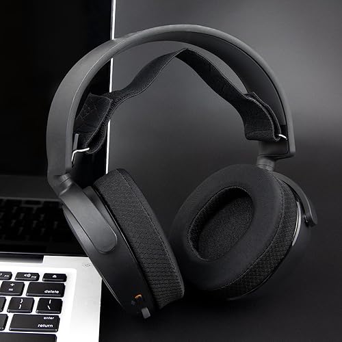Miniatura 3 de SOULWIT Almohadillas de repuesto de gel refrescante para auriculares SteelSeries Arctis 135Arctis 77+7P7P+7X7X+99XProPrime (no se ajustan a ningún