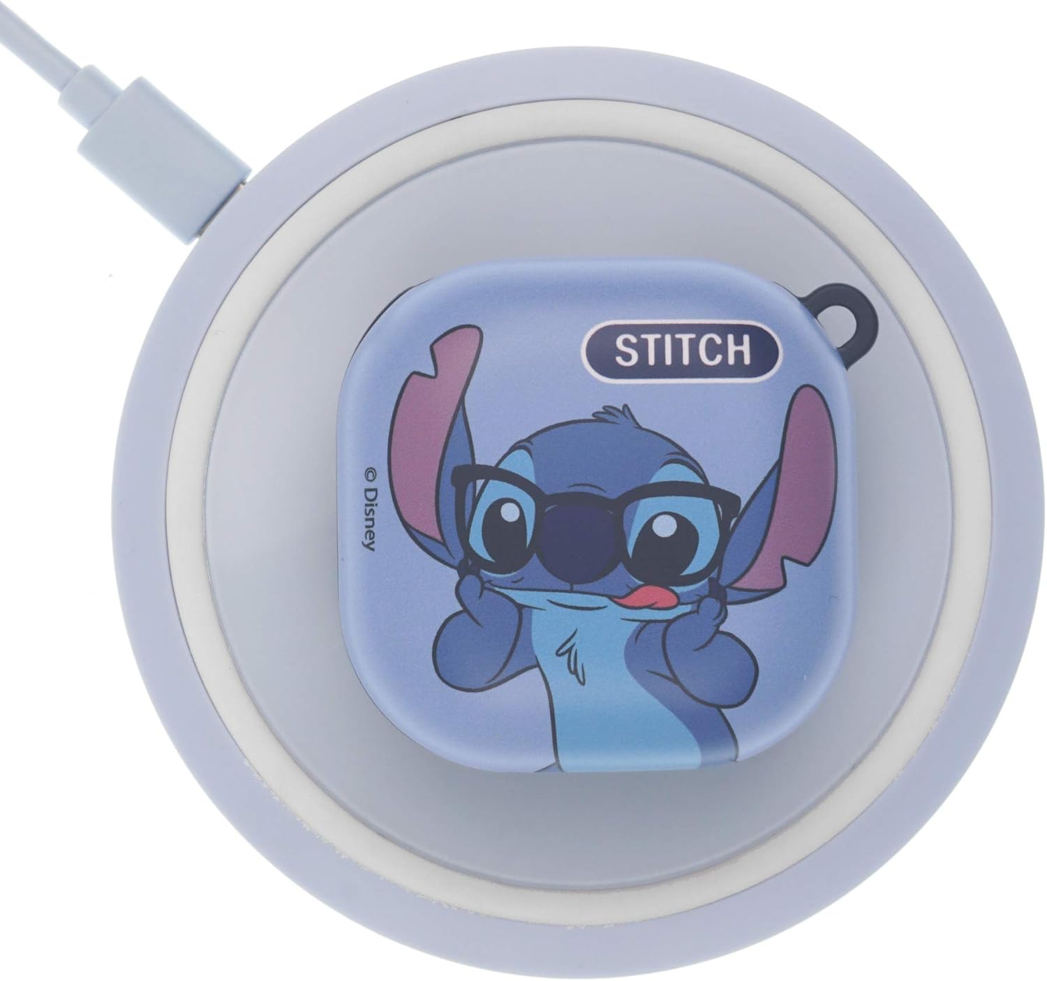 Discount 70% Compatible with Galaxy Buds2 Case/Galaxy Buds Pro Case/Galaxy Buds Live Case Key Ring Holder Keychain Hard Cover - Glasses Stitch