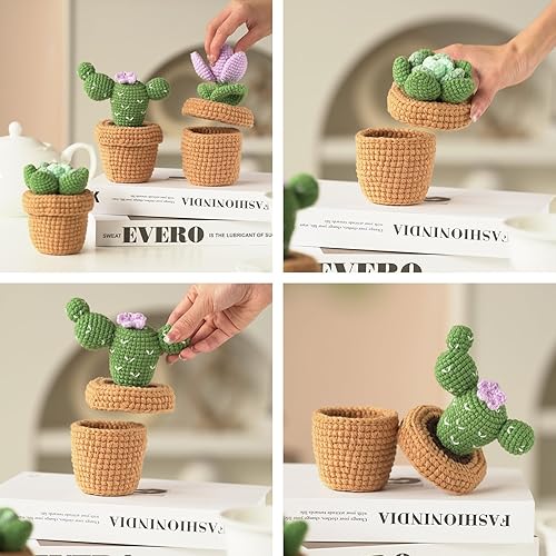 Miniatura 2 de Kit de ganchillo para principiantes, kit de inicio de ganchillo con tutoriales en video paso a paso, kits de aprendizaje para adultos y niños,